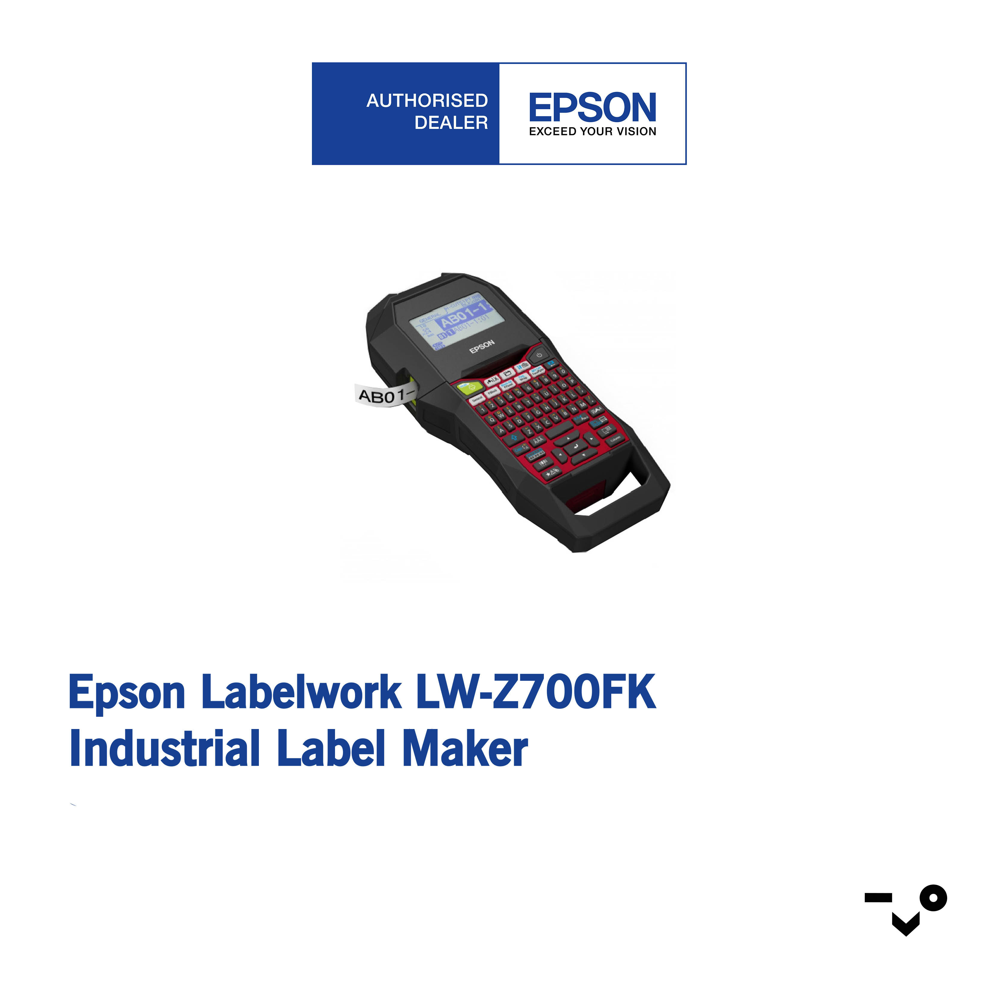 Ofiskita Epson LabelWorks LWZ700FK PCConnectable Industrial Label